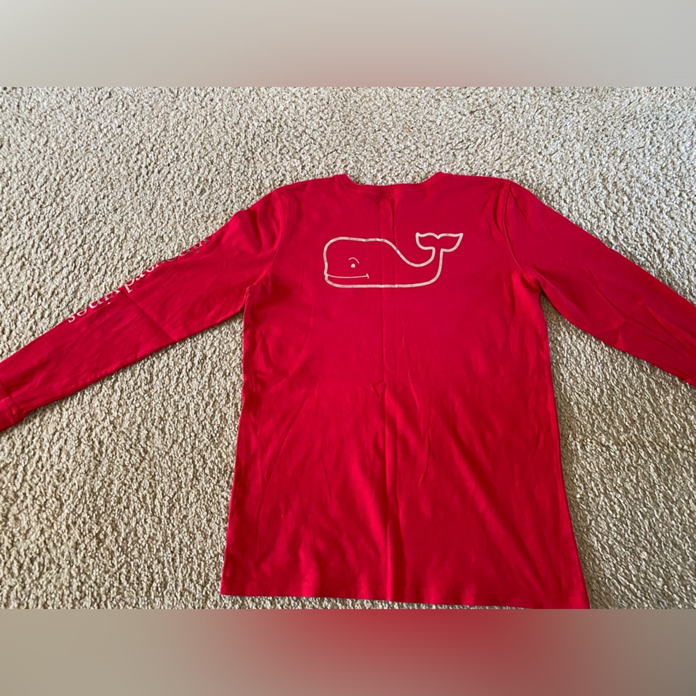 NWOT Vineyard Vines Performance Long Sleeve Crew Athletic Shirt - Picture 3 of 3